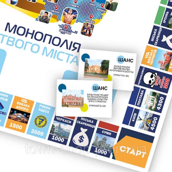Настольная игра "Монополия Твоего Города" PLR-0031 | Зображення 6