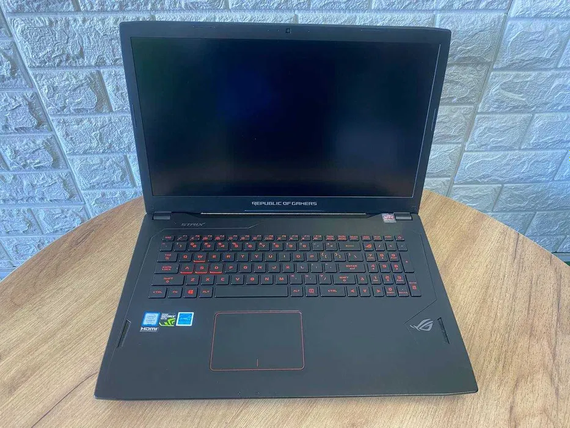 Ноутбук Asus GL702 17.3"FHD/IPS/75Hz/i7 7700HQ/16Gb/SSD256+HDD1Tb/GTX1080-8Gb | Зображення 4