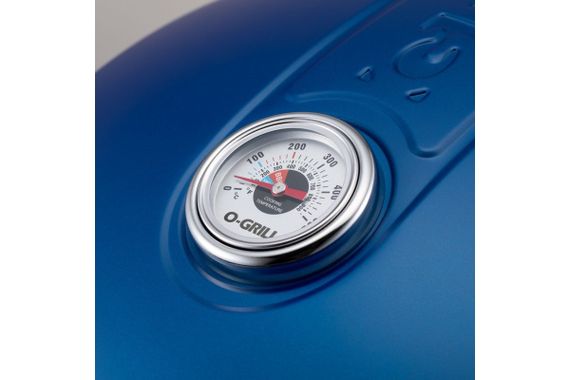 КОМПЛЕКТ Портативний переносний газовий гриль O-GRILL 900, синій + шланг в подарунок! Код: 011683 | Зображення 4