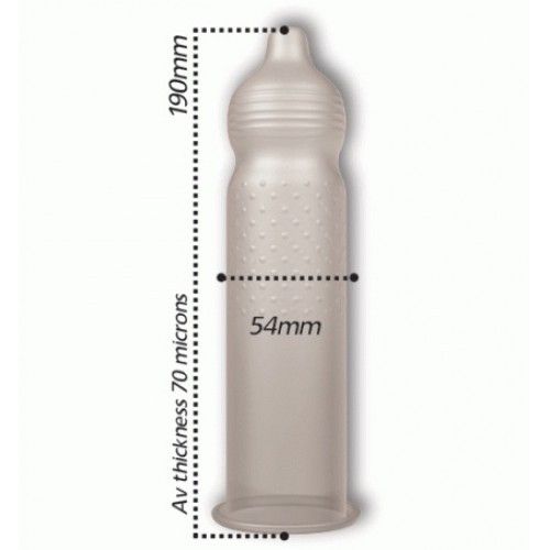 Презервативи точково-ребристі Pasante Ribs and Dots | Зображення 2