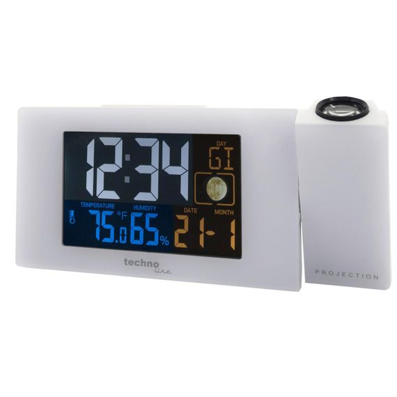 Годинник проекційний Technoline WT537 White (WT537) | Зображення 1