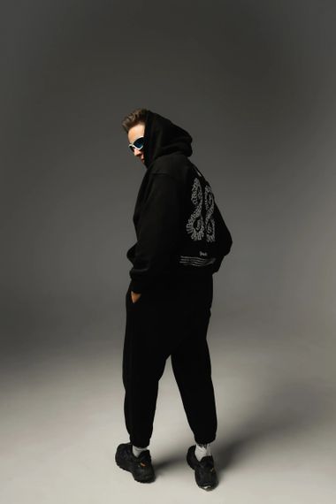 ETERNAL SCRIPT HOODIE BLACK XL | Зображення 2