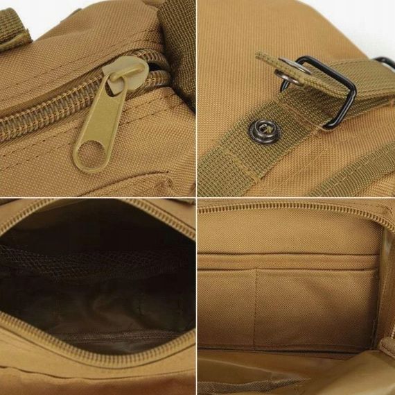 Тактическая, армейская мужская сумка Molle Combat Sachet койот | Зображення 5