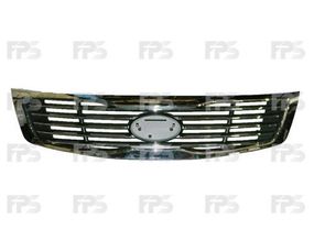 Решетка радиатора Kia Magentis 09-11 хром/черная (FPS) 863502G500