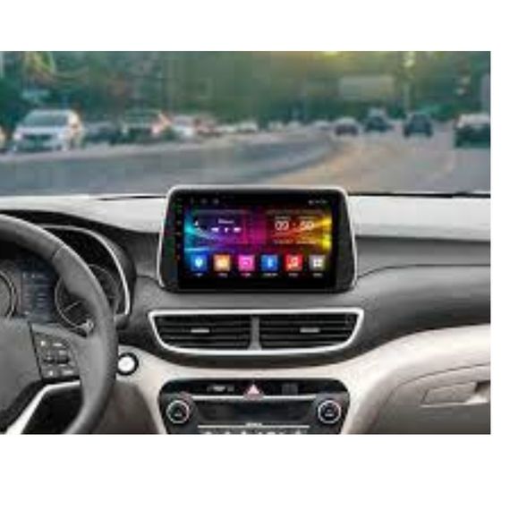 Штатная автомагнитола Hyundai Santa Fe 2018-2019 (10") Android 10.1 черная (MER-14110_5671) | Зображення 2