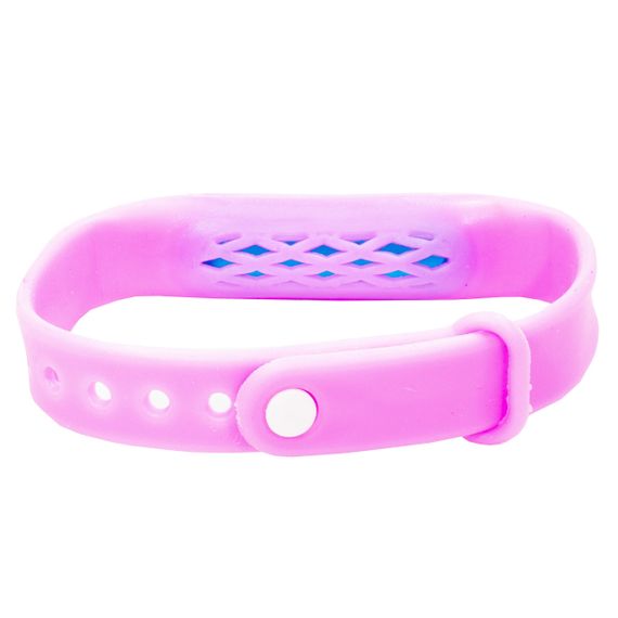 ➣Силиконовый браслет от комаров Lesko Anti Mosquito Band Pink отпугиватель насекомых | Зображення 2