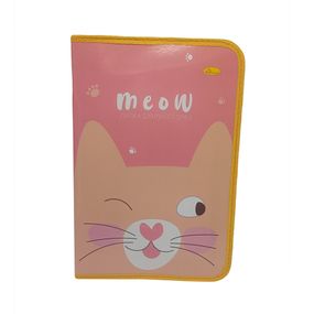 Папка для ручної праці на блискавці А4 "Cat Meow" АП-1002-1