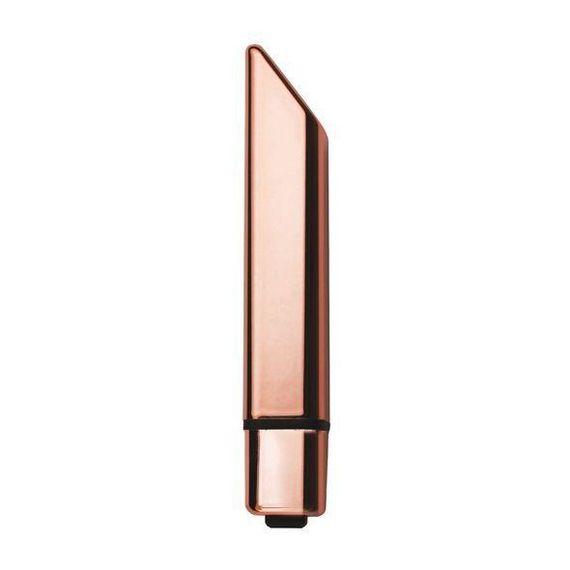 Мощный минивибратор Rocks Off Bamboo Rose Gold, 10 режимов работы, водонепроницаемый | Зображення 3