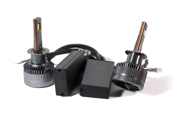 Комплект світлодіодних ламп FocusBeam H1 12-24V 110W/set 6500K +100% more light | Зображення 2