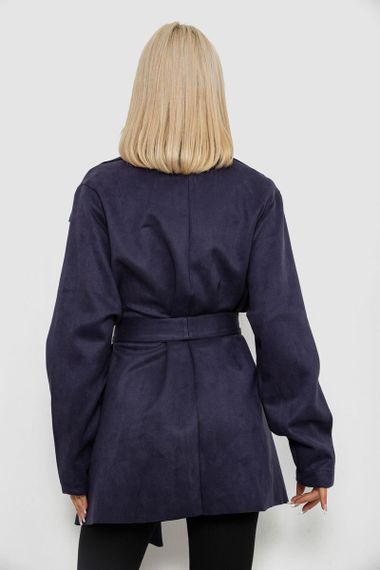 Кардиган женский однотонный, цвет синий, 257R001 | Зображення 3