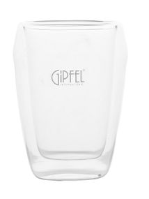 Склянка низька з подвійним дном Gipfel GP-7145 280 мл