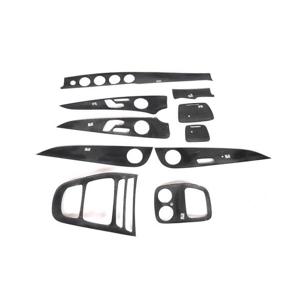 Накладки на панель (Карбон) для Mercedes E-сlass W213 2016-2023 рр | Зображення 3