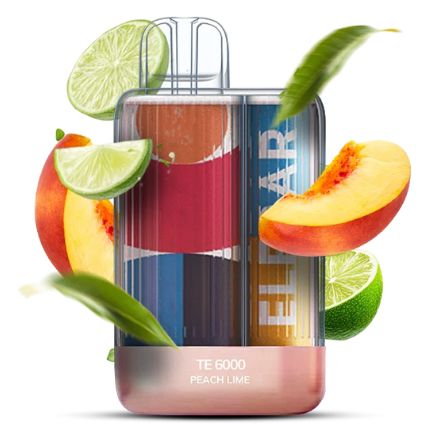 Elf Bar TE6000 5%. Персик Лайм (Peach Lime)