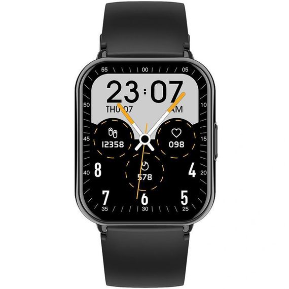 Смарт-годинник WiWU SW09 Smart sports watch (call version) Black | Зображення 5