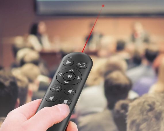 Пульт презентер Dareu LK173 беспроводной + лазерная указка для презентаций PowerPoint | Зображення 5
