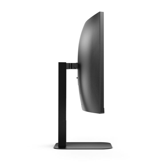 TFT 34" AOC CU34V5C/BK, WQHD, VA, 100Гц, 1 мс, вигнутий, HDMI, DP, USB-C, USB-hub, колонки, чорний | Зображення 8