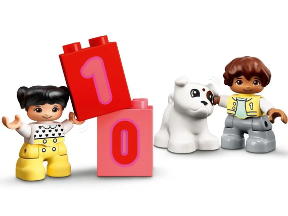 Конструктор LEGO DUPLO Поезд с цифрами - учимся считать 10954 (10954) | Зображення 2