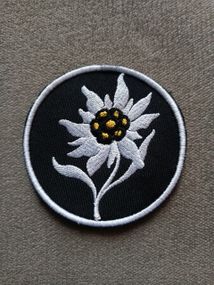 Шеврон Эдельвейс (круглый)