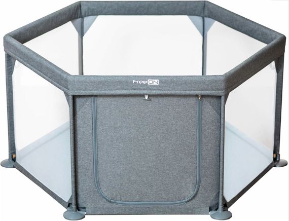 Манеж FreeON HEXAGON Grey | Зображення 1