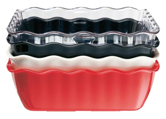 Салатник Cambro 17,5x26x8 см, Красный, 2 л | Зображення 2