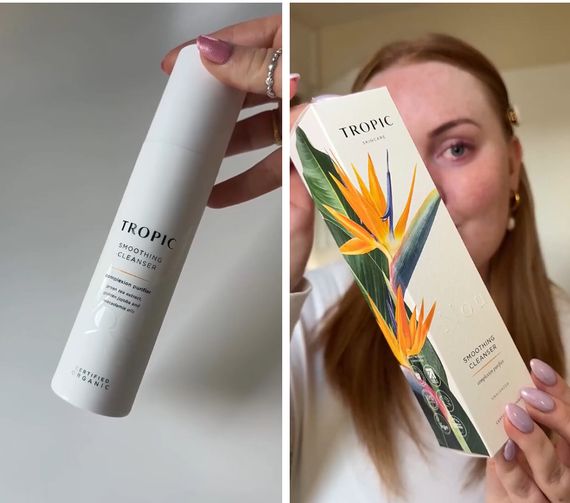 Органічний засіб для очищення обличчя Tropic Smoothing Cleanser complexion purifier | Зображення 3