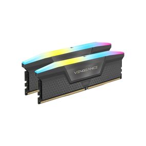 Модуль пам'яті для комп'ютера DDR5 64GB (2x32GB) 5600 MHz Vengeance RGB Corsair (CMH64GX5M2B5600Z40K)