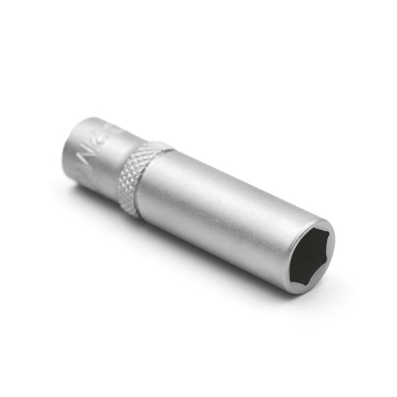 Головка торцева шестигранна, 1/4IN, подовжена, SW9, RED STRIPE