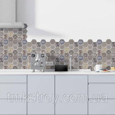 Декоративная ПВХ плитка на самоклейке 280х300х5мм sw0673 | Зображення 2