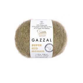Super Kid Mohair № 64406 Gazzal Турецька пряжа для в'язання нитки кід мохер 64406