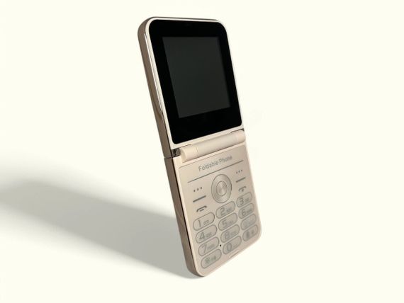 Кнопковий мобільний телефон розкладачка AIEK I15 Max на 4 сім картки Gold | Зображення 4