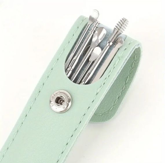 Набір для чищення вух і видалення вушної сірки із 6 інструментів. | Зображення 9