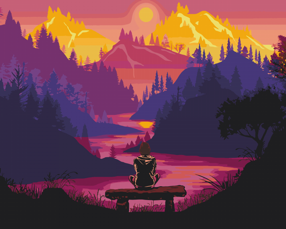 Картина по номерам. Art Craft "Гармония с природой" 40х50 см 10537-AC