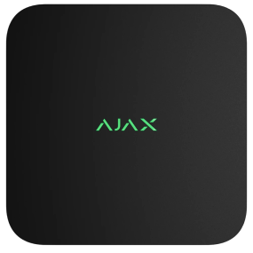 Ajax NVR DC (8ch) black Відеореєстратор