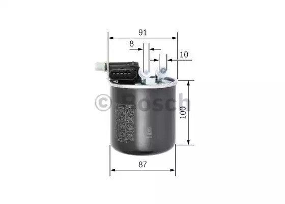 Фільтр паливний MB 1.8-3.5 CDI 10-, BOSCH (F026402836) | Зображення 4