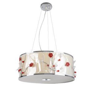 Люстра подвесная флористика для кухни E27 40W Red (BL-503S/5)