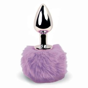 Анальная пробка FeelzToys - Bunny Tails Butt Plug Purple Sex Aura