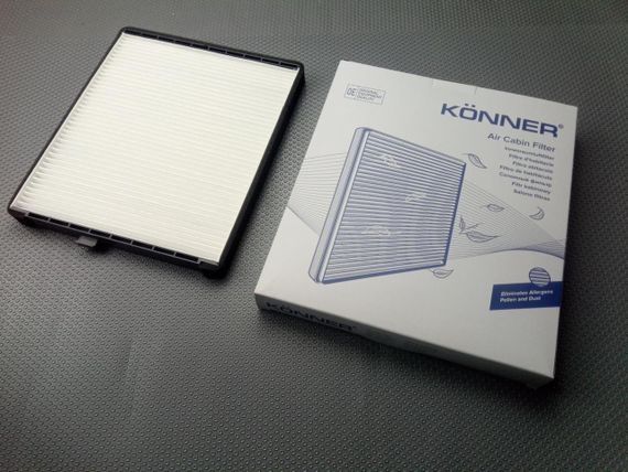 Фільтр салону Aveo, Konner (KCF-7121) (96539649) | Зображення 1