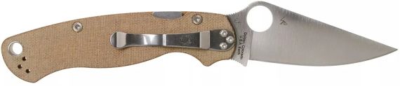 Ніж Spyderco Para Military 2 Brown Micarta CPM Cru-Wear | Зображення 1
