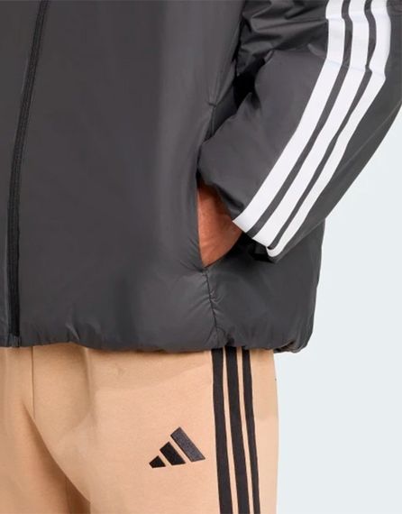Демисезонная куртка adidas Essentials CLIMAWARM 3-Stripes Insulated Hooded M с капюшоном Оригинал | Зображення 2