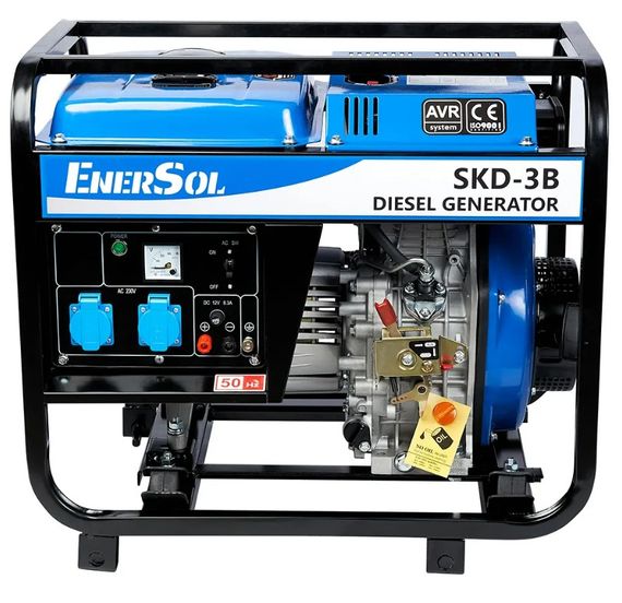 Генератор дизельный EnerSol 2.8/3 кВт SKD-3B