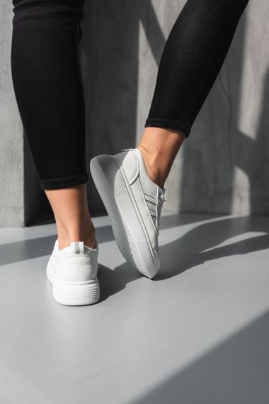 Кроссовки женские Fashion Gracie 3740 36 размер 23 см Белый | Зображення 9