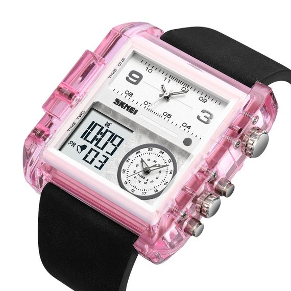 Skmei 2020PK Pink-Transparent SALE | Зображення 1