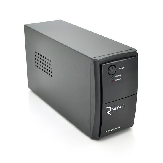 ДБЖ Ritar RTP500L-UX-IEC (300W) Proxima-L, LED, 3st, USB, 4xIEC-320 C14