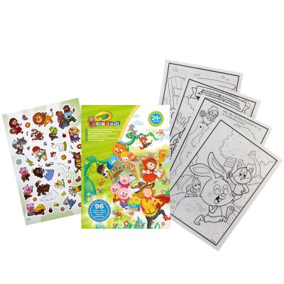 Набор для творчества Crayola Mini Kids Раскраска Любимые сказки, 96 страниц (25-1080) | Зображення 3