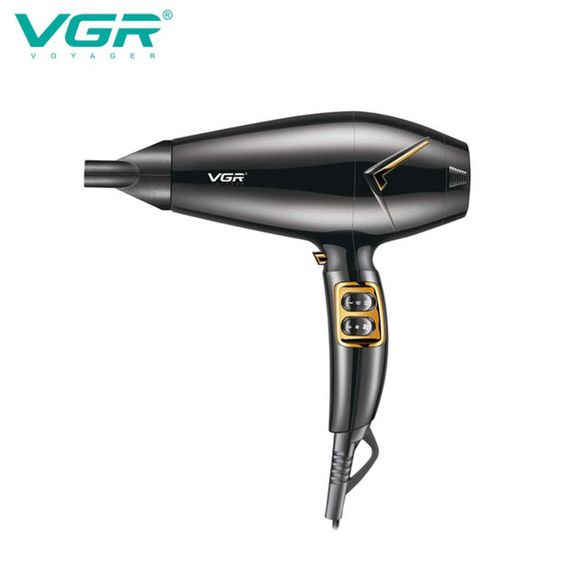Мощный электрический профессиональный фен для волос VGR V-423 1800-2200W, Женский фен для волос | Зображення 4