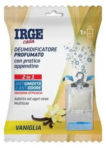 Поглинач запаху та вологи з підвіскою з ароматом ванілі Irge 500мл