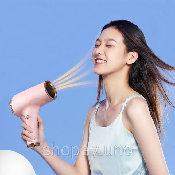 Фен бездротовий Portable Hair Dryer на USB зарядці з 2 швидкісними режимами та вбудованим акумулятором | Зображення 1