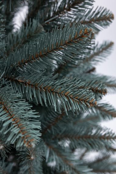 Штучна ялинка 2,2 м блакитна, новорічна ялинка Різдвяна ніч штучна SOK-22-6 | Зображення 3