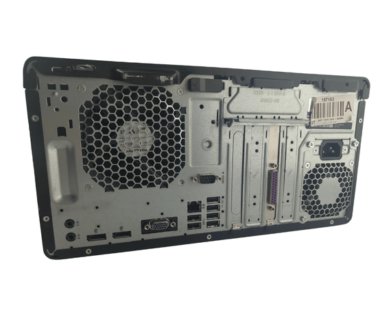 Комплект ПК: комп'ютер HP EliteDesk 705 G4 Tower / AMD Ryzen 5 Pro 2400G (4 (8) ядра по 3.6 - 3.9 GHz) / 8 GB DDR4 / 240 GB SSD / AMD Radeon RX Vega 11 Graphics + Новий монітор AOC 24 (1920x1080) IPS / Кабелі б/в + Подарунок Клавіатура + мишка | Зображення 3