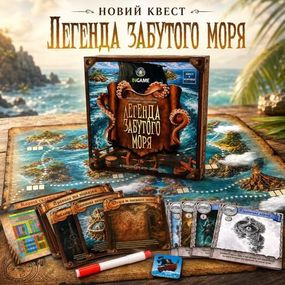 Настільна гра Квест у коробці: Легенда забутого моря